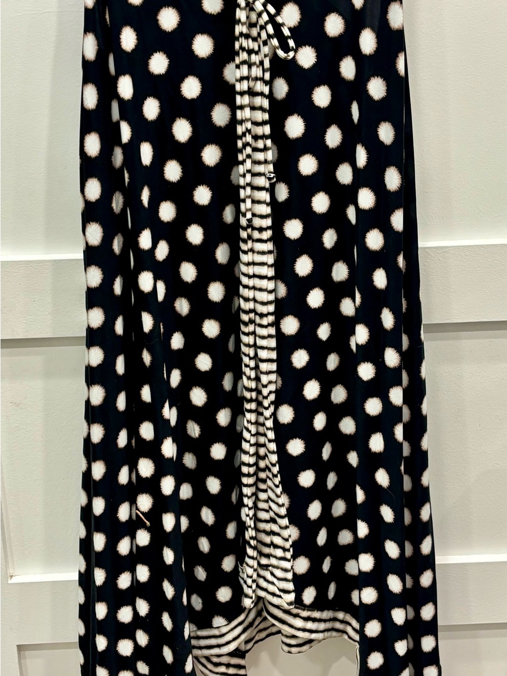 Coco Reef Black & White Polka Dot Cover-Up - Picture 3 of 8